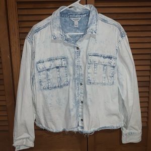 Arizona Jean Co. Cropped Jean Jacket